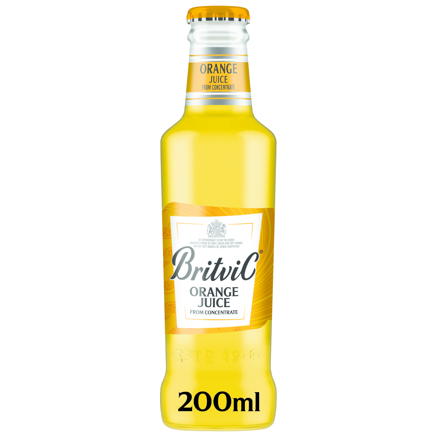 BRITVIC ORANGE JUICE 200X24